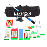 Lixada Telescopic Fishing Rod Combo Pole Set