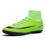 ZHENZU Turf Black Men Soccer Shoes