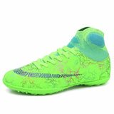 ZHENZU Turf Black Men Soccer Shoes