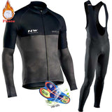 Winter Thermal Fleece Cycling Clothing