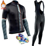 Winter Thermal Fleece Cycling Clothing