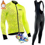 Winter Thermal Fleece Cycling Clothing