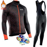 Winter Thermal Fleece Cycling Clothing