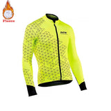 Winter Thermal Fleece Cycling Clothing