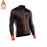 Winter Thermal Fleece Cycling Clothing