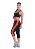 Women Striped Night Running Tights