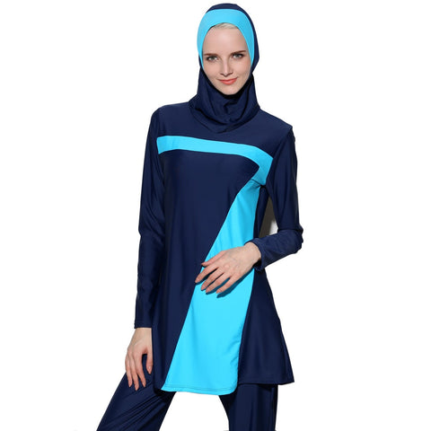 2019 New 2-piece Muslim Swimwear