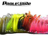 Proleurre 10pcs Soft Rubber Feed