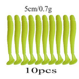 Proleurre 10pcs Soft Rubber Feed