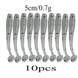 Proleurre 10pcs Soft Rubber Feed