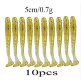 Proleurre 10pcs Soft Rubber Feed