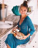 2019 Crochet White Knitted Beach Cover up