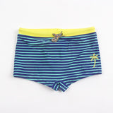 Striped Print Boys Trunk Kids Shorts Swimming Trunks