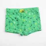 Striped Print Boys Trunk Kids Shorts Swimming Trunks