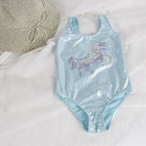 Unicorn children swimwear