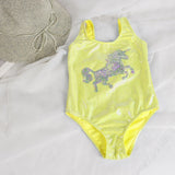 Unicorn children swimwear