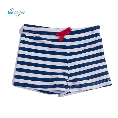 2019 Striped Kids swimming trunks