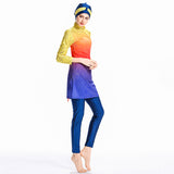 DROZENO Swimwear Muslim Swimsuit